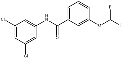 N-(3,5-dichlorophenyl)-3-(difluoromethoxy)benzamide Structure