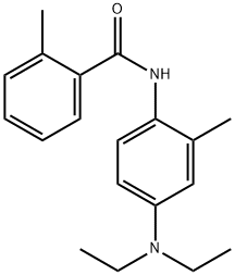 N-[4-(diethylamino)-2-methylphenyl]-2-methylbenzamide Struktur