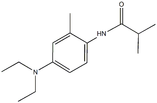 723256-15-3 N-[4-(diethylamino)-2-methylphenyl]-2-methylpropanamide