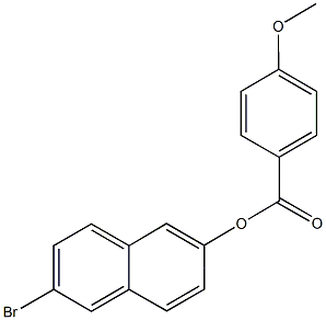 723257-48-5 6-bromo-2-naphthyl 4-methoxybenzoate