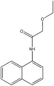 2-ethoxy-N-(1-naphthyl)acetamide Structure