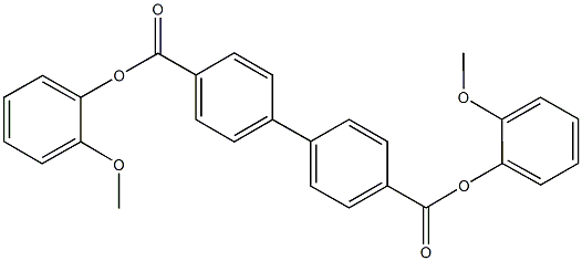 bis(2-methoxyphenyl) [1,1'-biphenyl]-4,4'-dicarboxylate,723259-99-2,结构式