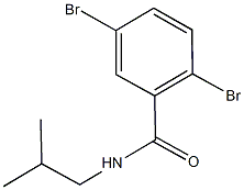 2,5-dibromo-N-isobutylbenzamide 结构式