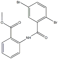 methyl 2-[(2,5-dibromobenzoyl)amino]benzoate|