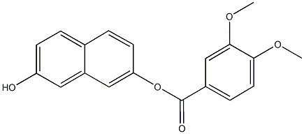 723261-24-3 7-hydroxy-2-naphthyl 3,4-dimethoxybenzoate