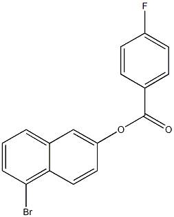 723261-53-8 5-bromo-2-naphthyl 4-fluorobenzoate