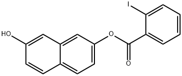 7-hydroxy-2-naphthyl 2-iodobenzoate Structure