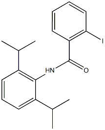 N-(2,6-diisopropylphenyl)-2-iodobenzamide 结构式