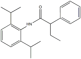 N-(2,6-diisopropylphenyl)-2-phenylbutanamide Structure