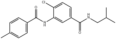 723290-78-6 4-chloro-N-isobutyl-3-[(4-methylbenzoyl)amino]benzamide