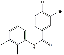 3-amino-4-chloro-N-(2,3-dimethylphenyl)benzamide 结构式