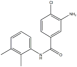 3-amino-4-chloro-N-(2,3-dimethylphenyl)benzamide,723291-68-7,结构式