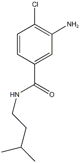 3-amino-4-chloro-N-isopentylbenzamide,723291-70-1,结构式