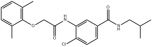 723291-75-6 4-chloro-3-{[(2,6-dimethylphenoxy)acetyl]amino}-N-isobutylbenzamide