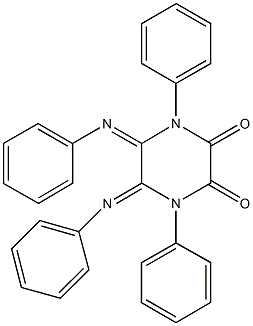 1,4-diphenyl-5,6-bis(phenylimino)-2,3-piperazinedione,723292-29-3,结构式