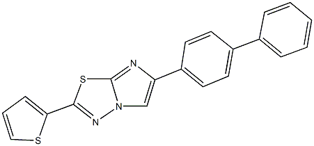 723739-49-9 6-[1,1'-biphenyl]-4-yl-2-(2-thienyl)imidazo[2,1-b][1,3,4]thiadiazole