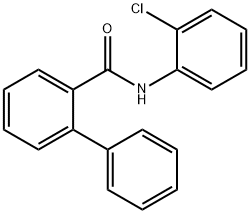 N-(2-chlorophenyl)[1,1'-biphenyl]-2-carboxamide Struktur