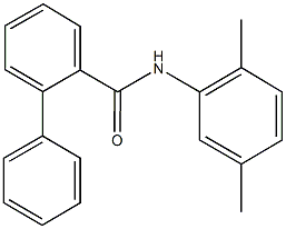 N-(2,5-dimethylphenyl)[1,1'-biphenyl]-2-carboxamide Structure