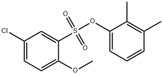 723741-82-0 2,3-dimethylphenyl 5-chloro-2-methoxybenzenesulfonate