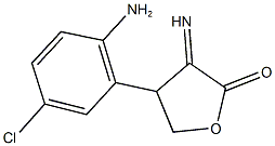 4-(2-amino-5-chlorophenyl)-3-iminodihydro-2(3H)-furanone|