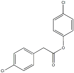 4-chlorophenyl(4-chlorophenyl)acetate Structure