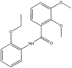 N-(2-ethoxyphenyl)-2,3-dimethoxybenzamide,723743-24-6,结构式