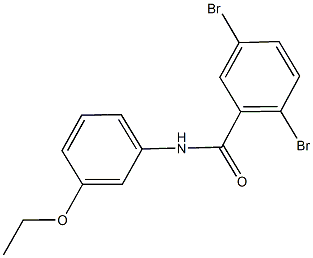 2,5-dibromo-N-(3-ethoxyphenyl)benzamide|