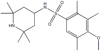 723743-35-9 4-methoxy-2,3,5-trimethyl-N-(2,2,6,6-tetramethyl-4-piperidinyl)benzenesulfonamide