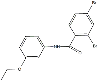 723743-48-4 2,4-dibromo-N-(3-ethoxyphenyl)benzamide