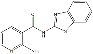 723743-86-0 2-amino-N-(1,3-benzothiazol-2-yl)nicotinamide