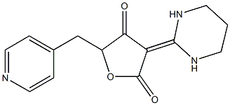 723744-94-3 5-(4-pyridinylmethyl)-3-tetrahydro-2(1H)-pyrimidinylidene-2,4(3H,5H)-furandione