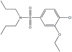 4-chloro-3-ethoxy-N,N-dipropylbenzenesulfonamide|