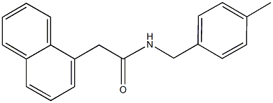 723756-16-9 N-(4-methylbenzyl)-2-(1-naphthyl)acetamide