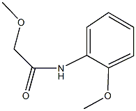2-methoxy-N-(2-methoxyphenyl)acetamide Structure