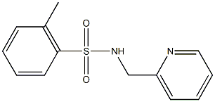 2-methyl-N-(2-pyridinylmethyl)benzenesulfonamide Structure