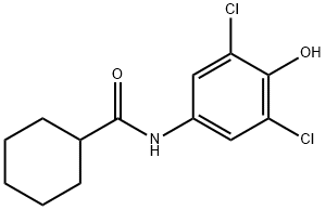 N-(3,5-dichloro-4-hydroxyphenyl)cyclohexanecarboxamide Structure