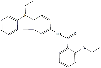 2-ethoxy-N-(9-ethyl-9H-carbazol-3-yl)benzamide Structure