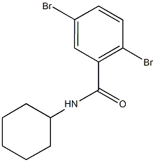 2,5-dibromo-N-cyclohexylbenzamide,723757-39-9,结构式