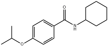 N-cyclohexyl-4-isopropoxybenzamide,723757-77-5,结构式