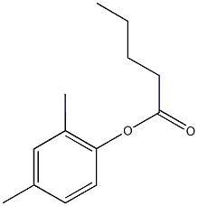 2,4-dimethylphenyl pentanoate Structure