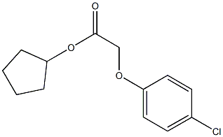 cyclopentyl(4-chlorophenoxy)acetate,723758-30-3,结构式