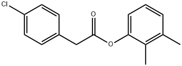 2,3-dimethylphenyl (4-chlorophenyl)acetate Structure