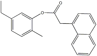 723759-16-8 5-ethyl-2-methylphenyl1-naphthylacetate