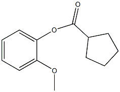 2-methoxyphenylcyclopentanecarboxylate 结构式