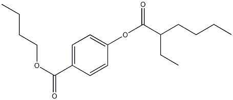 butyl 4-[(2-ethylhexanoyl)oxy]benzoate,723759-42-0,结构式