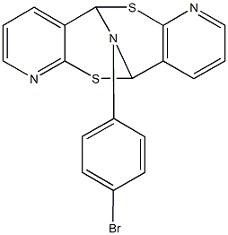 17-(4-bromophenyl)-8,16-dithia-6,14,17-triazatetracyclo[7.7.1.0~2,7~.0~10,15~]heptadeca-2,4,6,10,12,14-hexaene Structure