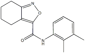 N-(2,3-dimethylphenyl)-4,5,6,7-tetrahydro-2,1-benzisoxazole-3-carboxamide|