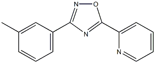 2-[3-(3-methylphenyl)-1,2,4-oxadiazol-5-yl]pyridine|