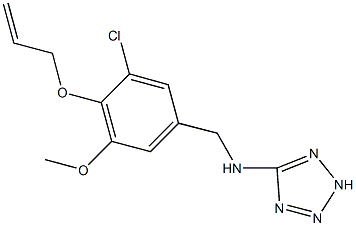 724446-90-6 N-[4-(allyloxy)-3-chloro-5-methoxybenzyl]-N-(2H-tetraazol-5-yl)amine