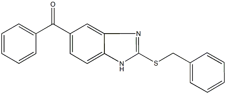 [2-(benzylsulfanyl)-1H-benzimidazol-5-yl](phenyl)methanone|